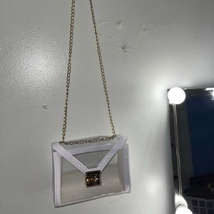 Clear Crossbody bag